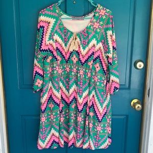 Like new Almost Pink boutique dress